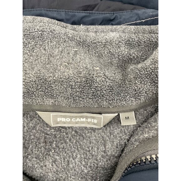 Pro Cam-Fis Gore-Tex Mens Medium Waterproof Jacket Nylon Fleece-Lined Navy - Picture 7 of 11